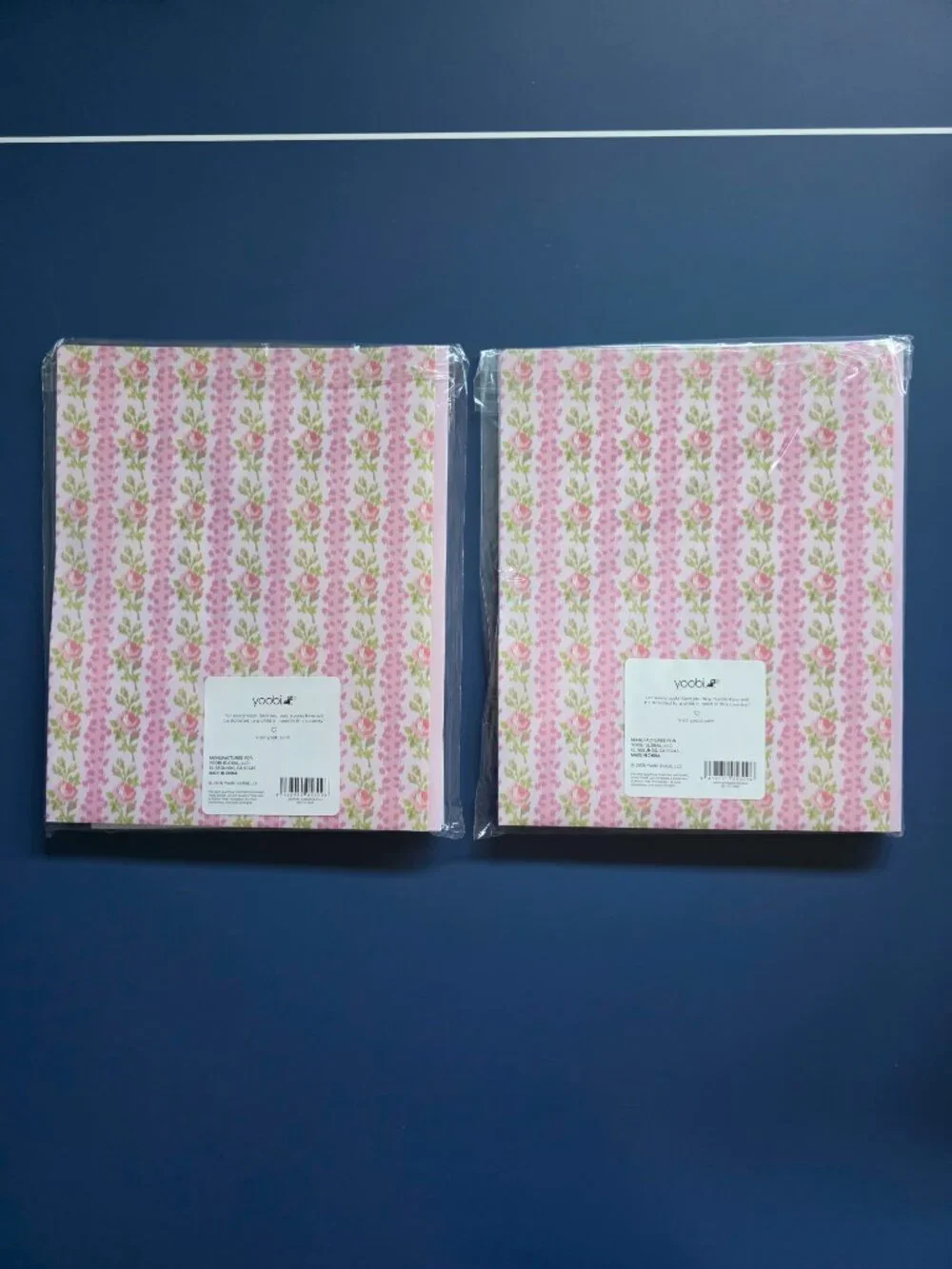LoveShackFancy Target Everblooming Rosettes blooming set of 4 Poly Prong Folders